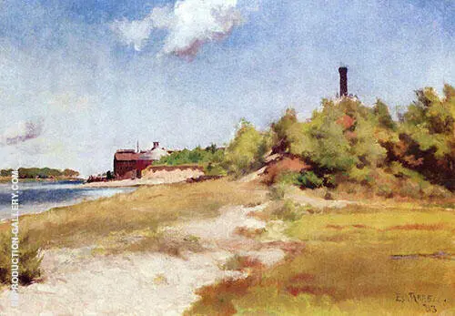 Early Shore Scene 1893 By Edmund Tarbell