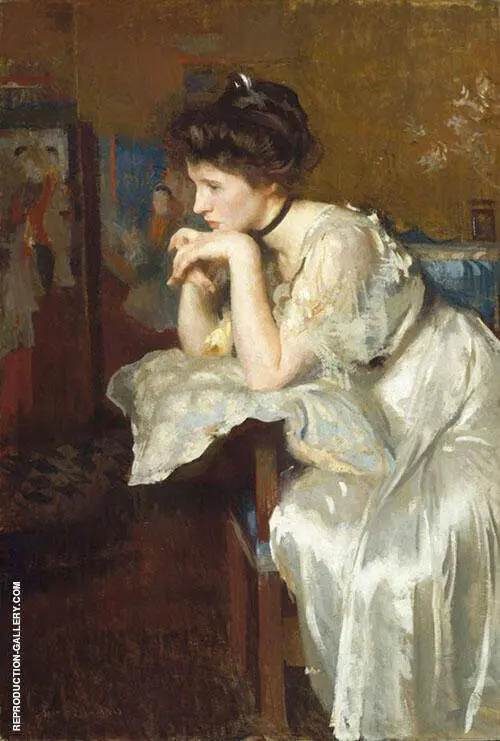 Reverie (Katharine Finn) By Edmund Tarbell
