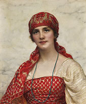 The Emerald Necklace 1921 By William Clarke Wontner