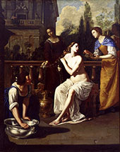David and Bathsheba By Artemisia Gentileschi