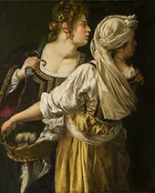 Judith and her Maidservant 1613 By Artemisia Gentileschi