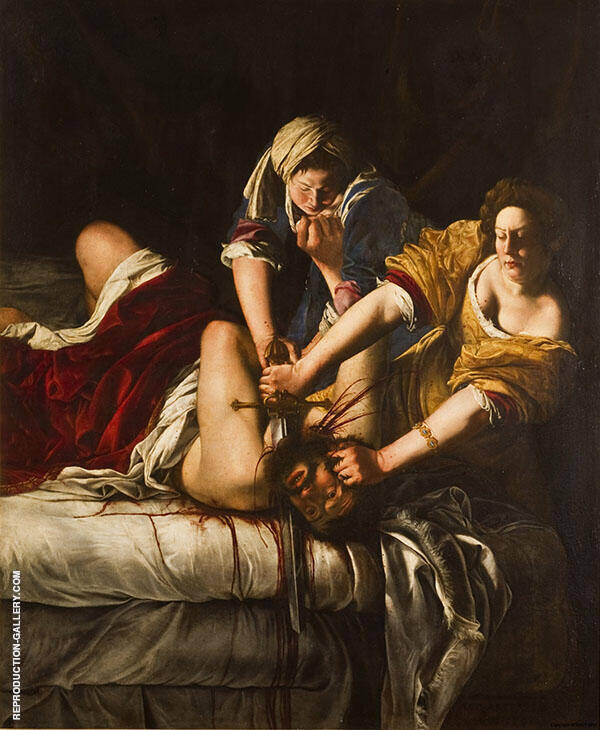 Judith Slaying Holofernes 1614 | Oil Painting Reproduction