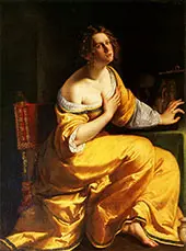 Mary Magdalene By Artemisia Gentileschi