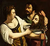 Salome with The Head of Saint John The Baptist 1610 By Artemisia Gentileschi