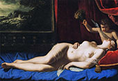 Sleeping Venus By Artemisia Gentileschi
