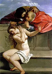 Susanna and The Elders 1610 By Artemisia Gentileschi