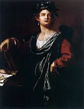 Clio 1632 By Artemisia Gentileschi