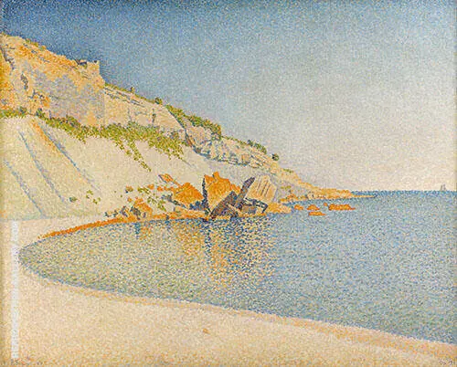 Cassis 1889 By Paul Signac