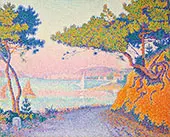 Golfe Juan c1896 By Paul Signac