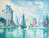 Les Tours Vertes La Rochelle By Paul Signac