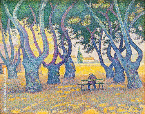 Place des Lices 1893 By Paul Signac