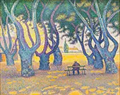 Place des Lices 1893 By Paul Signac