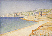 The Jetty at Cassis Opus198 1889 By Paul Signac