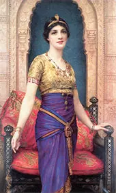 An Egyptian Beauty By William Clarke Wontner