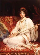 The Dancing Girl 1903 By William Clarke Wontner