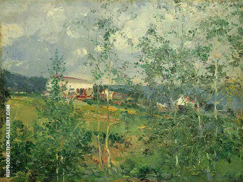 Hillside in Summer 1919 By Oliver Dennett Grover