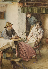 An Anxious Moment 1899 By Walter Langley