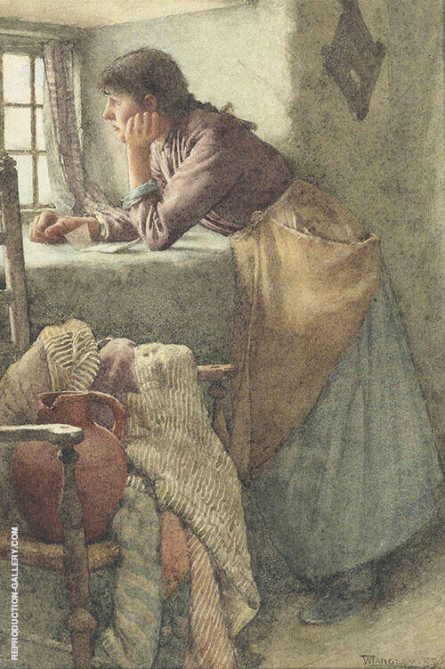 A Reverie by Walter Langley | Oil Painting Reproduction