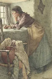 A Reverie By Walter Langley
