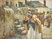 Carrying The Catch By Walter Langley