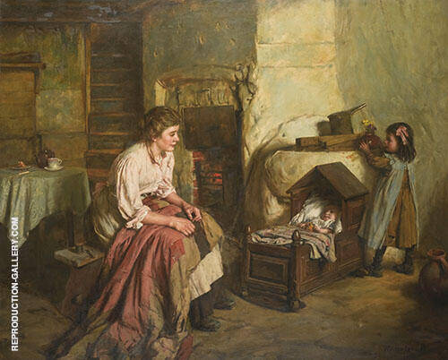Maternity by Walter Langley | Oil Painting Reproduction