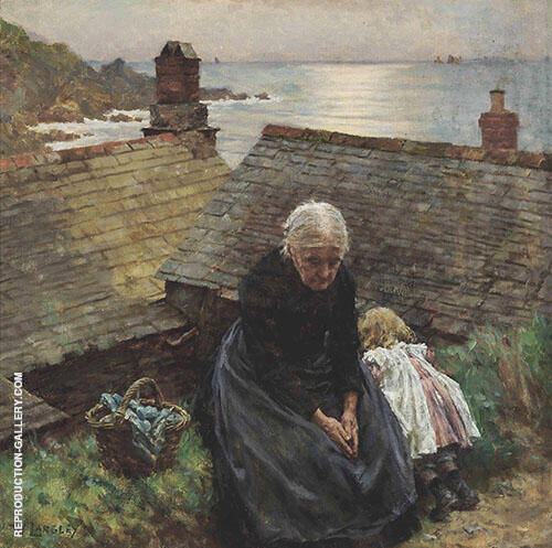 Meditation by Walter Langley | Oil Painting Reproduction