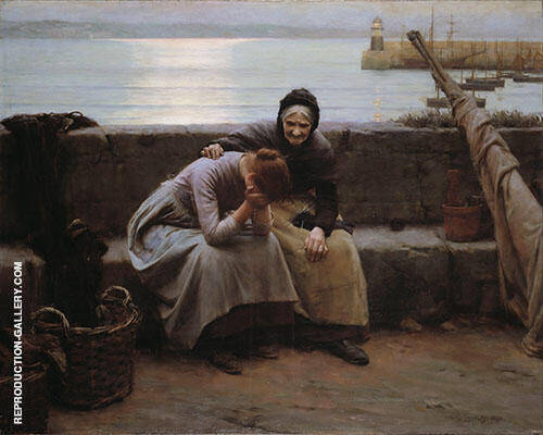 Never Morning Wore to Evening but Some Heart Did Break 1894 | Oil Painting Reproduction