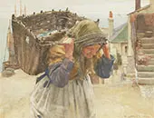 The Fish Wife 1890 By Walter Langley