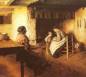 The New Arrival By Walter Langley