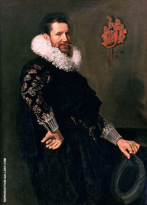 Paulus van Beresteyn 1629 By Frans Hals