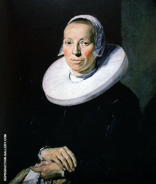 Portrait of a Woman 1644 By Frans Hals