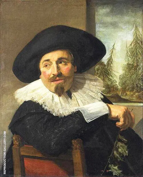 Portrait of Isaac Abrahamsz Massa 1626 By Frans Hals