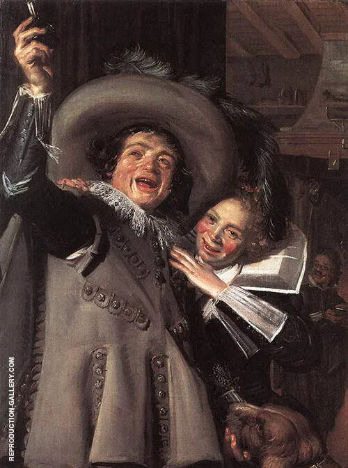 Yonker Ramp and His Sweetheart 1623 By Frans Hals