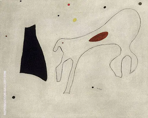 Le Chien 1927 By Joan Miro