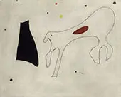 Le Chien 1927 By Joan Miro