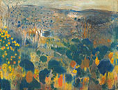 Landscape 1900 By Joaquin Mir Trinxet