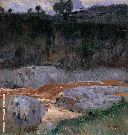 Red Earth 1921 By Joaquin Mir Trinxet