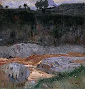 Red Earth 1921 By Joaquin Mir Trinxet