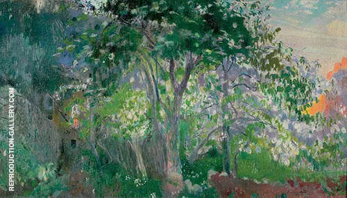 The Big Tree Sa Calobra 1903 By Joaquin Mir Trinxet