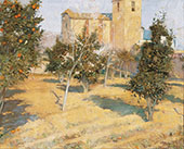 The Rector's Orchard 1896 By Joaquin Mir Trinxet