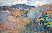 View of L'Aleixar 1915 By Joaquin Mir Trinxet
