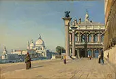 Morning in Venice 1834 By Jean-baptiste Corot
