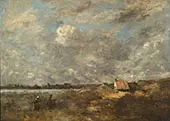 Stormy Weather Pas de Calais 1870 By Jean-baptiste Corot