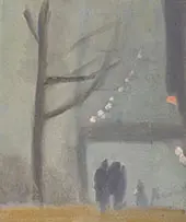 Collins Street 1931 By Clarice Beckett