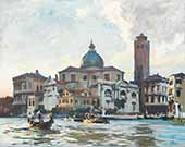 San Geremia, Grand Canal Venice, 1913 By John Singer Sargent
