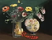 Ranunculi with Coral Beads 1924 By Clarice Beckett