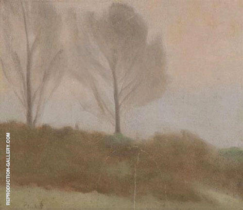 The Two Trees near Beaumaris | Oil Painting Reproduction