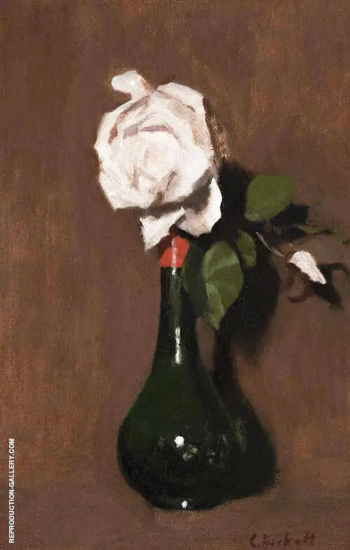The White Rose By Clarice Beckett