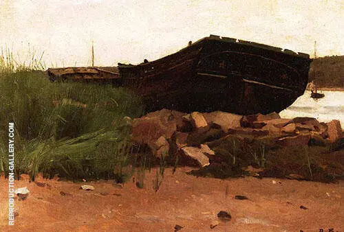 Old Hulks 1887 By Dennis Miller Bunker