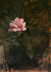 Pink Roses 1886 By Dennis Miller Bunker